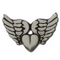 Winged Heart Lapel Pin
